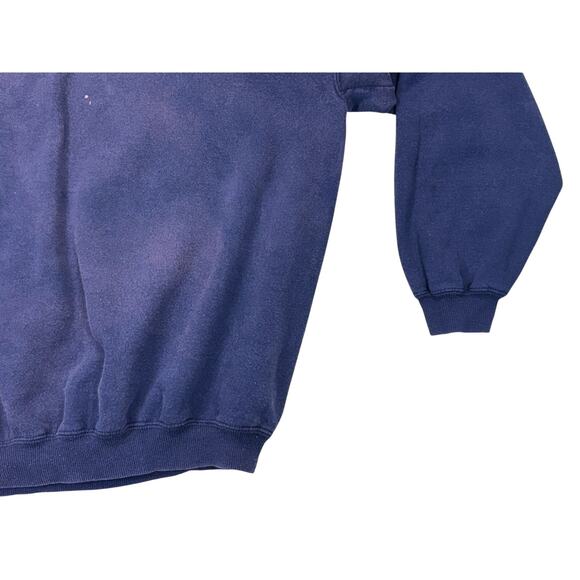 Salt Lake 2002 Winter Olympics Crewneck Sweatshirt Navy XL Faded - Picture 13 of 16